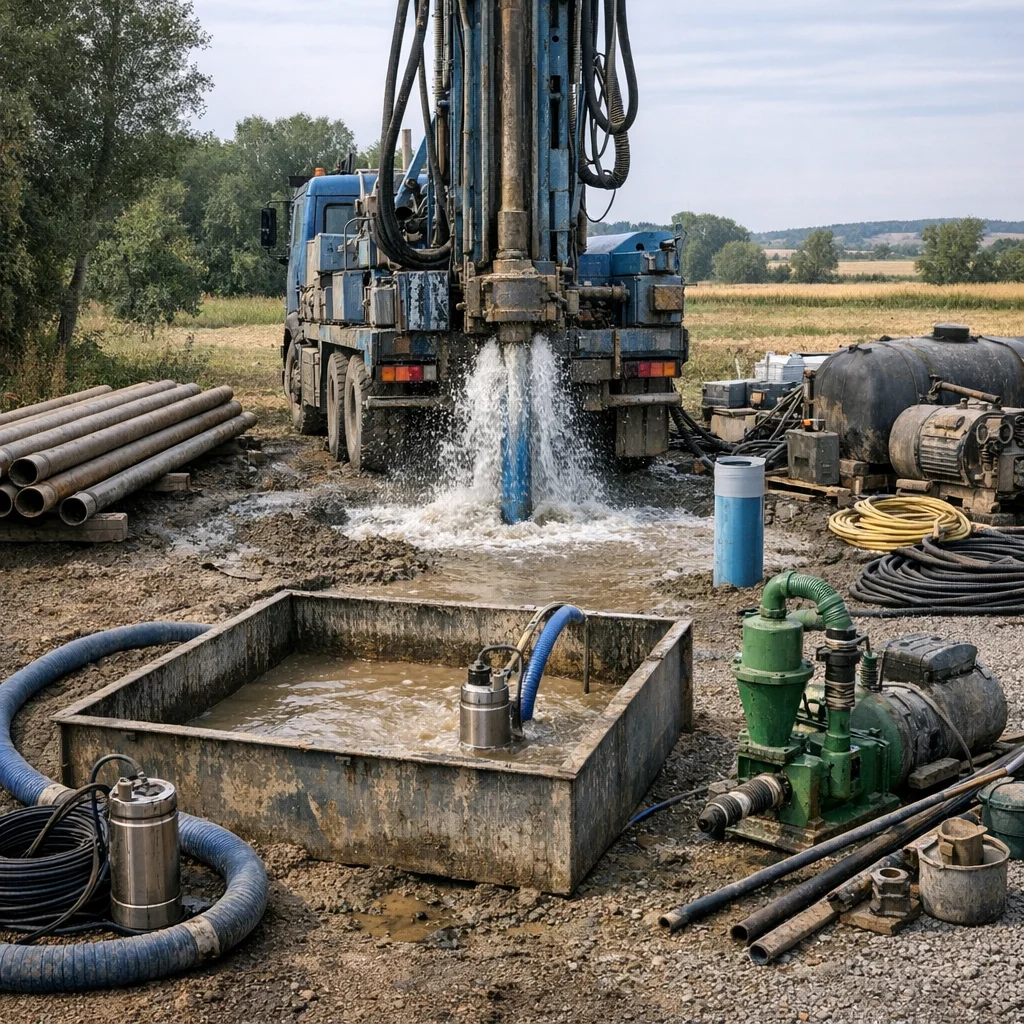 Yılmaz Forage - Équipe et matériel de forage professionnel