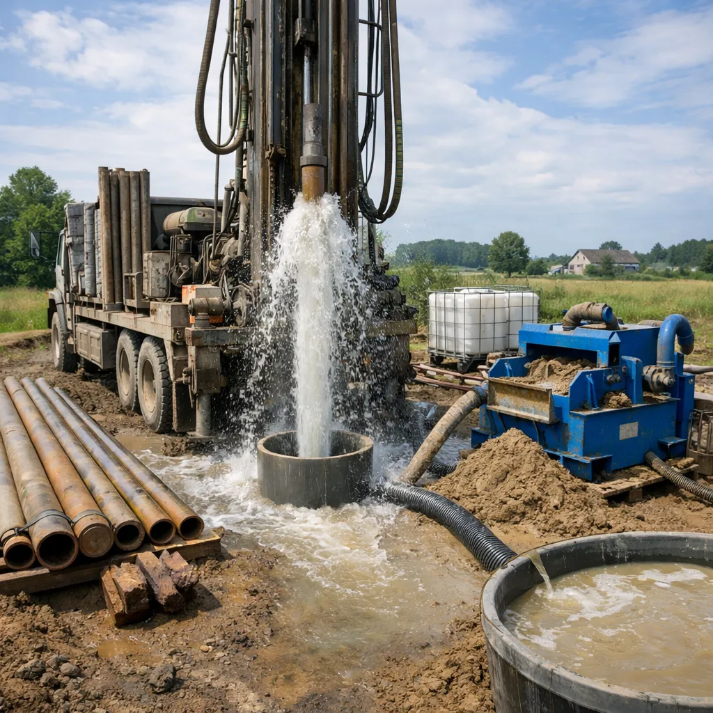 Forage jusqu'à 40 m - Yılmaz Forage près de Mâcon