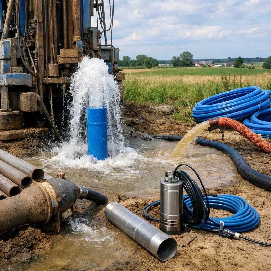 Puits artésien - Création et installation par Yılmaz Forage